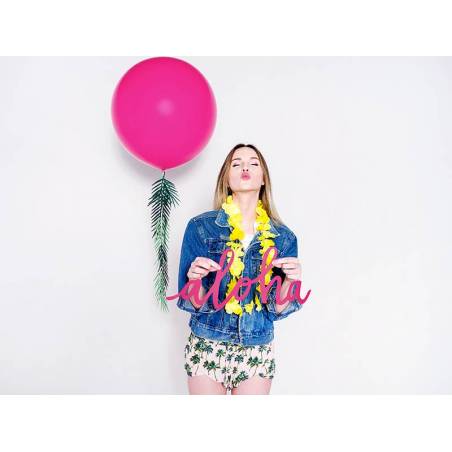 Ballon rond 1m Pastel Fuchsia Ballon rond 1m Pastel Fuchsia