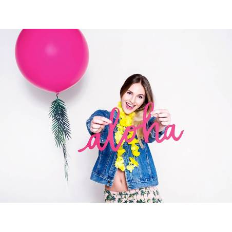 Ballon rond 1m Pastel Fuchsia Ballon rond 1m Pastel Fuchsia