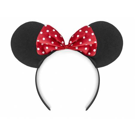 Bandeau Souris noir et rouge Bandeau Souris noir et rouge