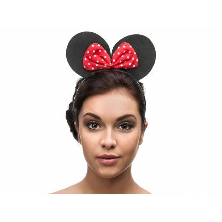 Bandeau Souris noir et rouge Bandeau Souris noir et rouge