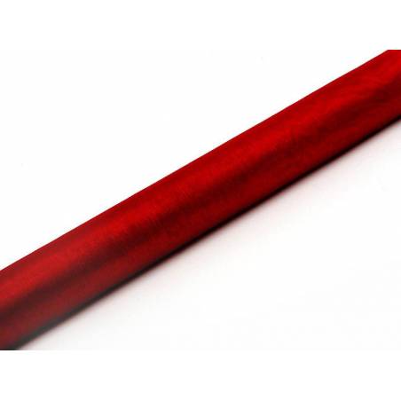 Organza Uni rouge 036 x 9m 