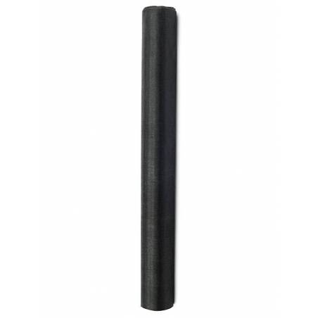 Organza Uni noir 036 x 9m 