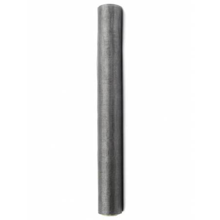 Organza Uni gris 036 x 9m 