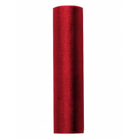 Organza Uni rouge 016 x 9m 