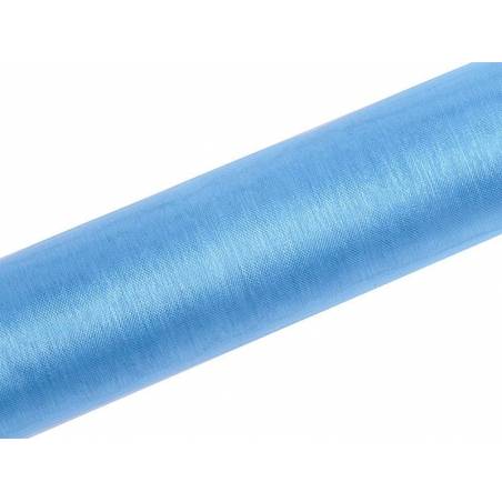 Organza Uni bleu ciel 016 x 9m 