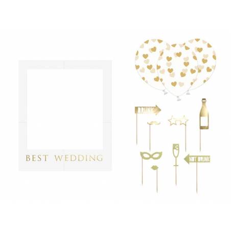 Kit cadre photo Selfie - Meilleur mariage 