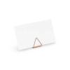 Porte-cartes Triangles or rose 23 cm Porte-cartes Triangles or rose 23 cm