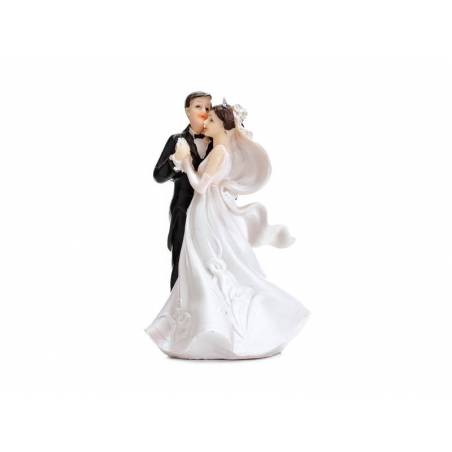 Cake Topper Jeunes mariés 11cm 