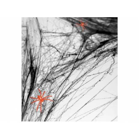 Toile d'araignée Halloween noir 60g 