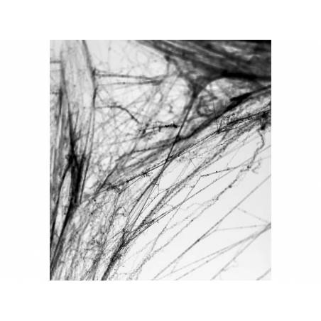 Toile d'araignée Halloween noir 60g 