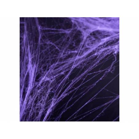 Toile d'araignée Halloween violet 60g 