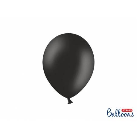 Ballons forts 23cm noir pastel 