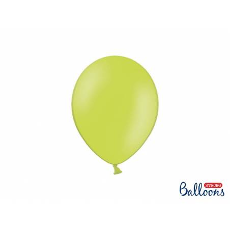 Ballons forts 23cm vert citron pastel 