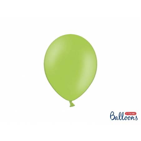 Ballons forts 23cm vert vif pastel 