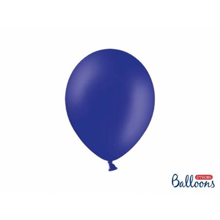 Ballons forts 27cm bleu royal pastel 