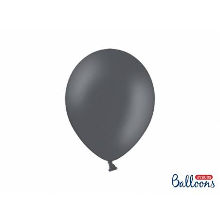 Ballons forts 27cm gris pastel 