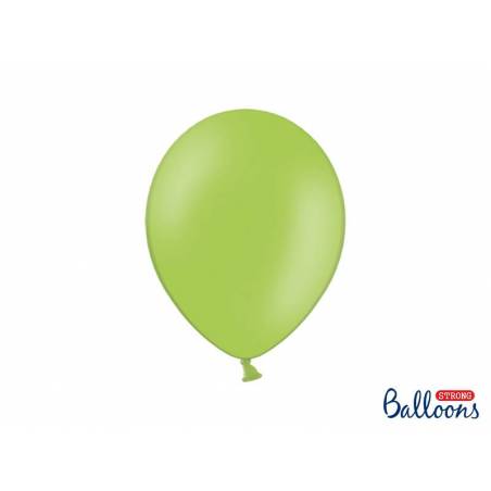 Ballons forts 27cm vert vif pastel 
