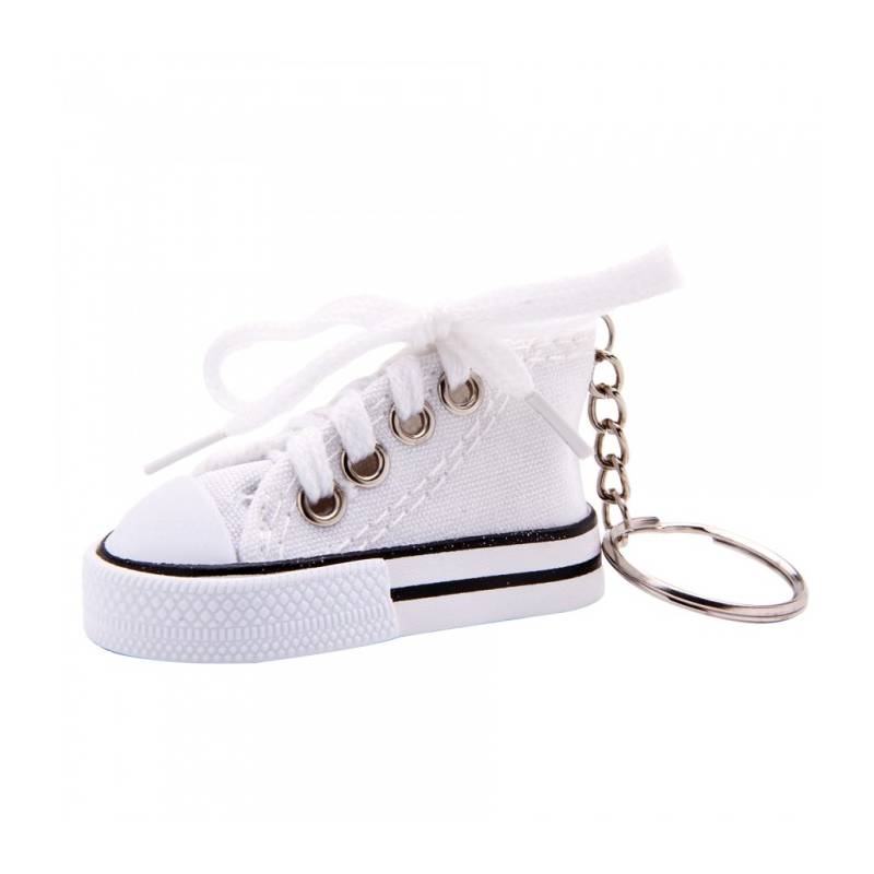 Porte-clés Mini Basket - Couleur blanc Porte-clés Mini Basket - Couleur blanc