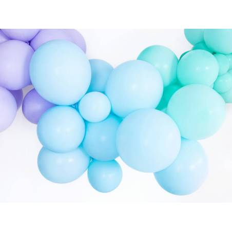 Ballons forts 30cm bleu clair pastel 
