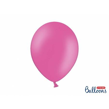 Ballons forts 30cm rose vif pastel 