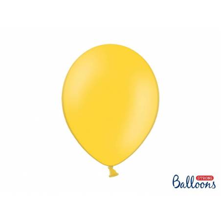 Ballons forts 30cm jaune miel pastel 