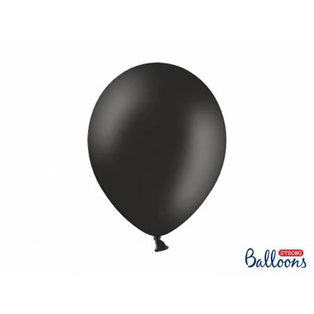 Ballons forts 30cm noir pastel 