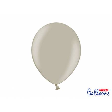 Ballons Forts 30cm Gris Chaud Pastel 
