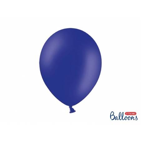Ballons forts 30cm bleu royal pastel 