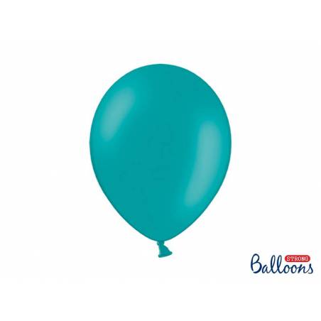 Ballons forts 30cm bleu pastel lagon 