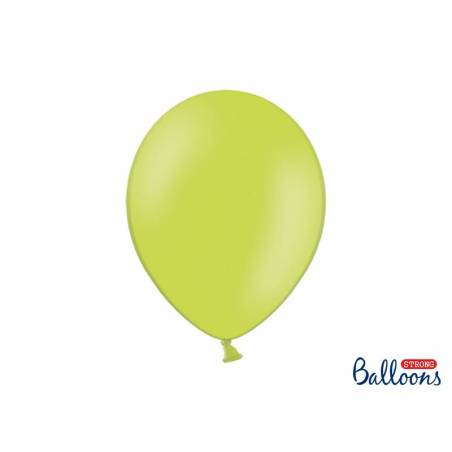 Ballons forts 30cm vert citron pastel 