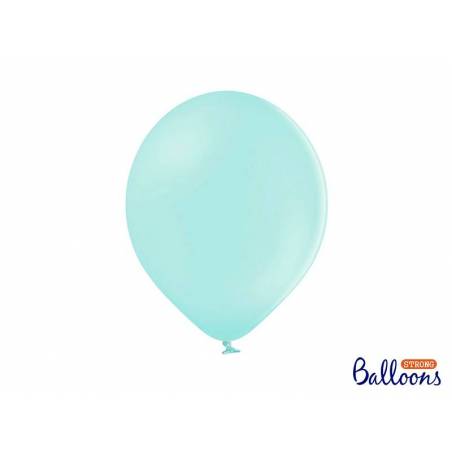 Ballons forts 30cm menthe légère pastel 
