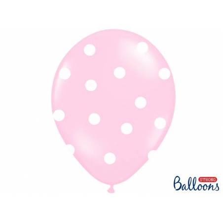 Ballons 30cm éléphant mélange rose pastel 