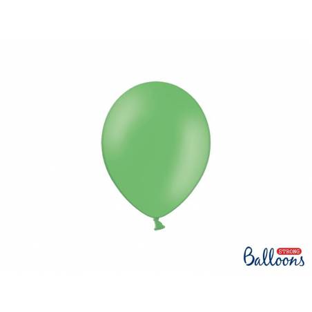 Ballons forts 12cm vert pastel 