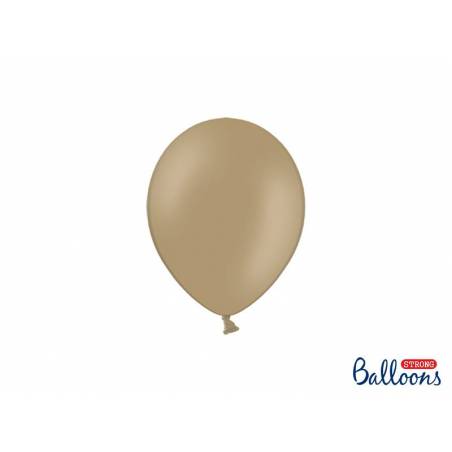 Ballons forts 12cm Cappuccino Pastel 
