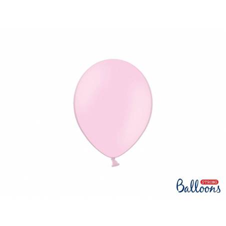 Ballons forts 12cm rose pastel pastel 